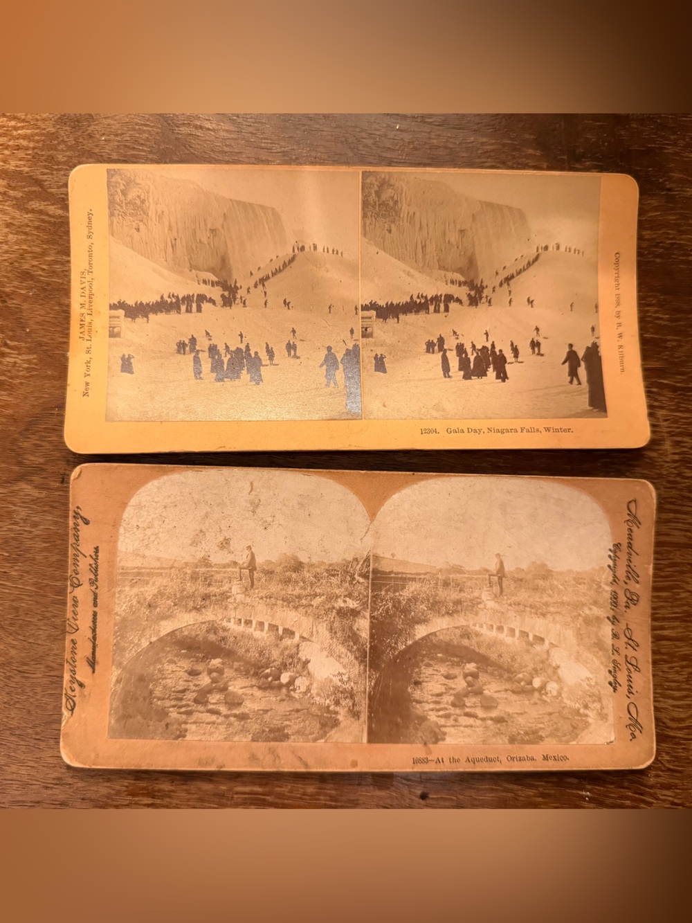 Rare Vintage stereoview pictures